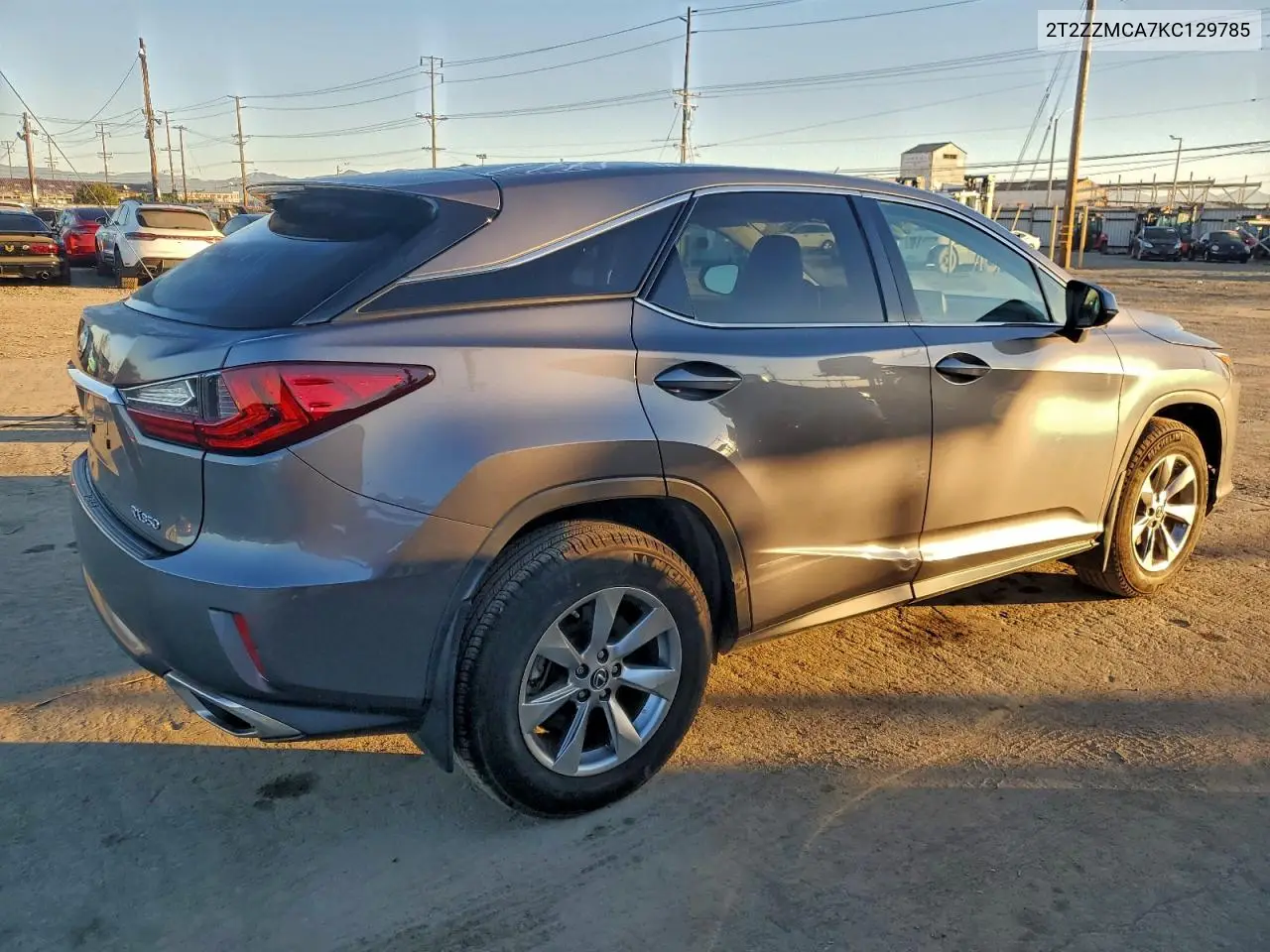 2T2ZZMCA7KC129785 2019 Lexus Rx 350 Base