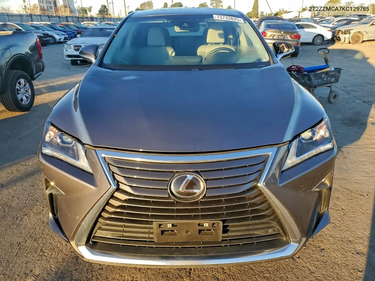 2T2ZZMCA7KC129785 2019 Lexus Rx 350 Base