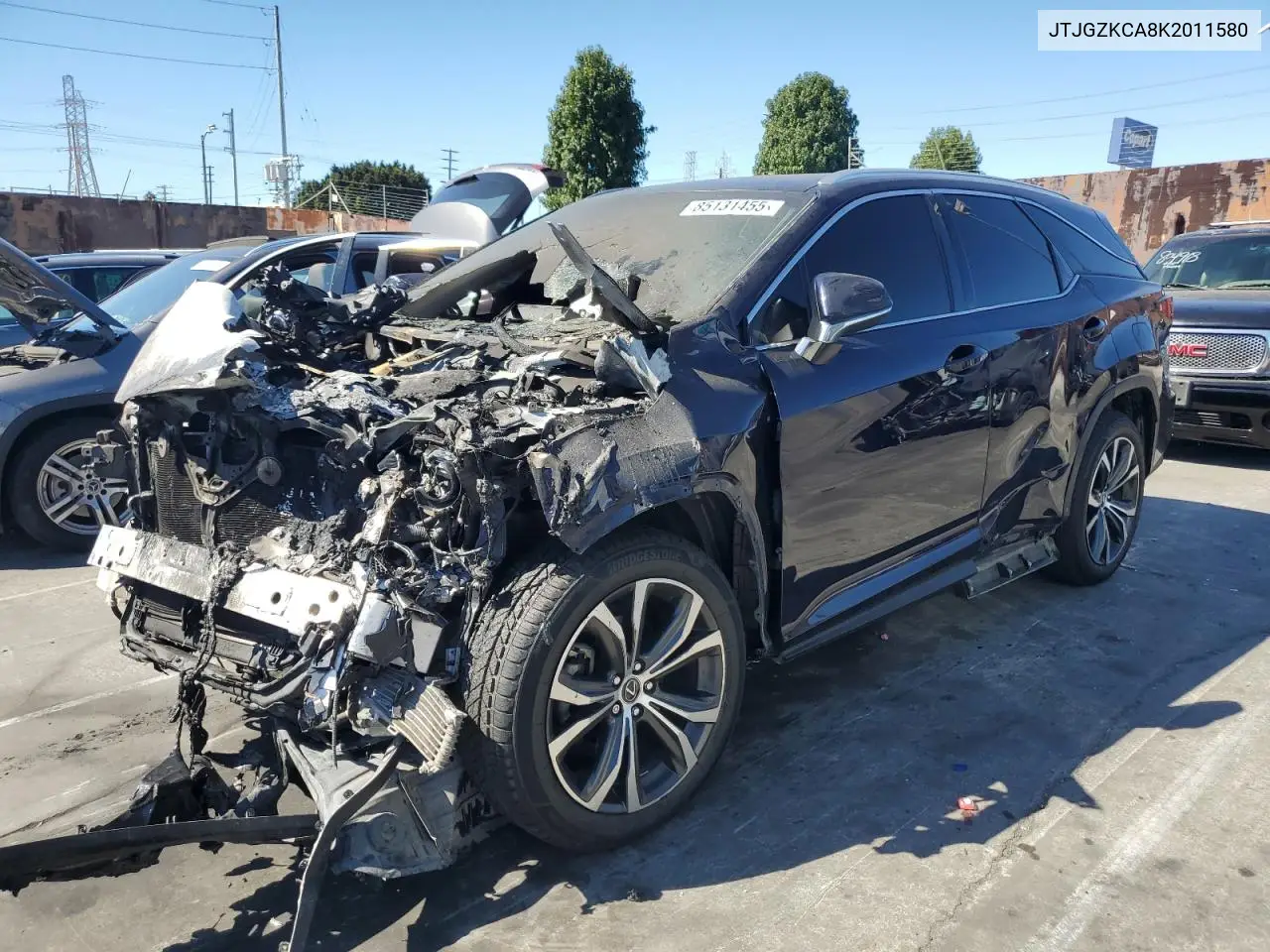 JTJGZKCA8K2011580 2019 Lexus Rx 350 L