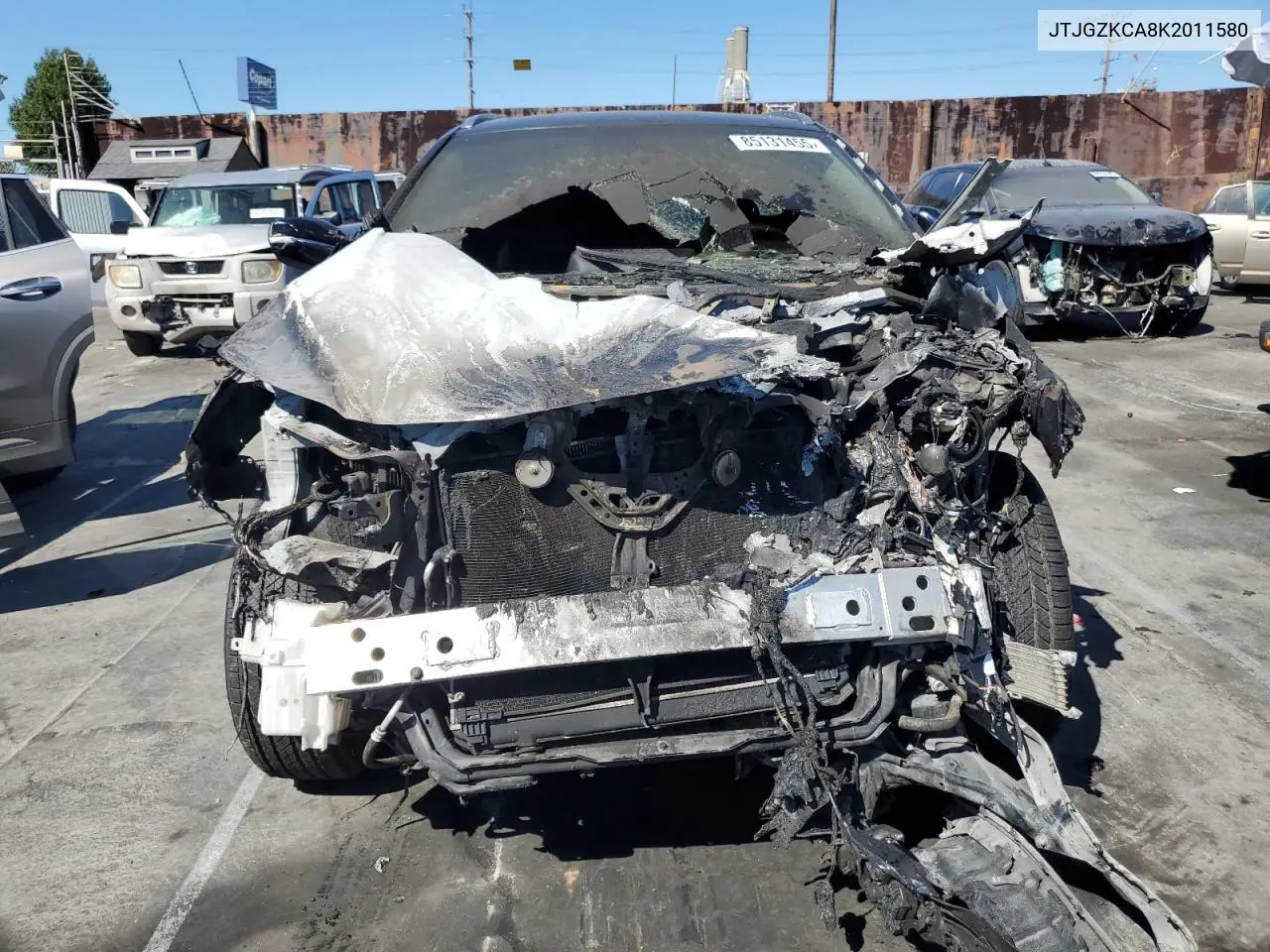 JTJGZKCA8K2011580 2019 Lexus Rx 350 L