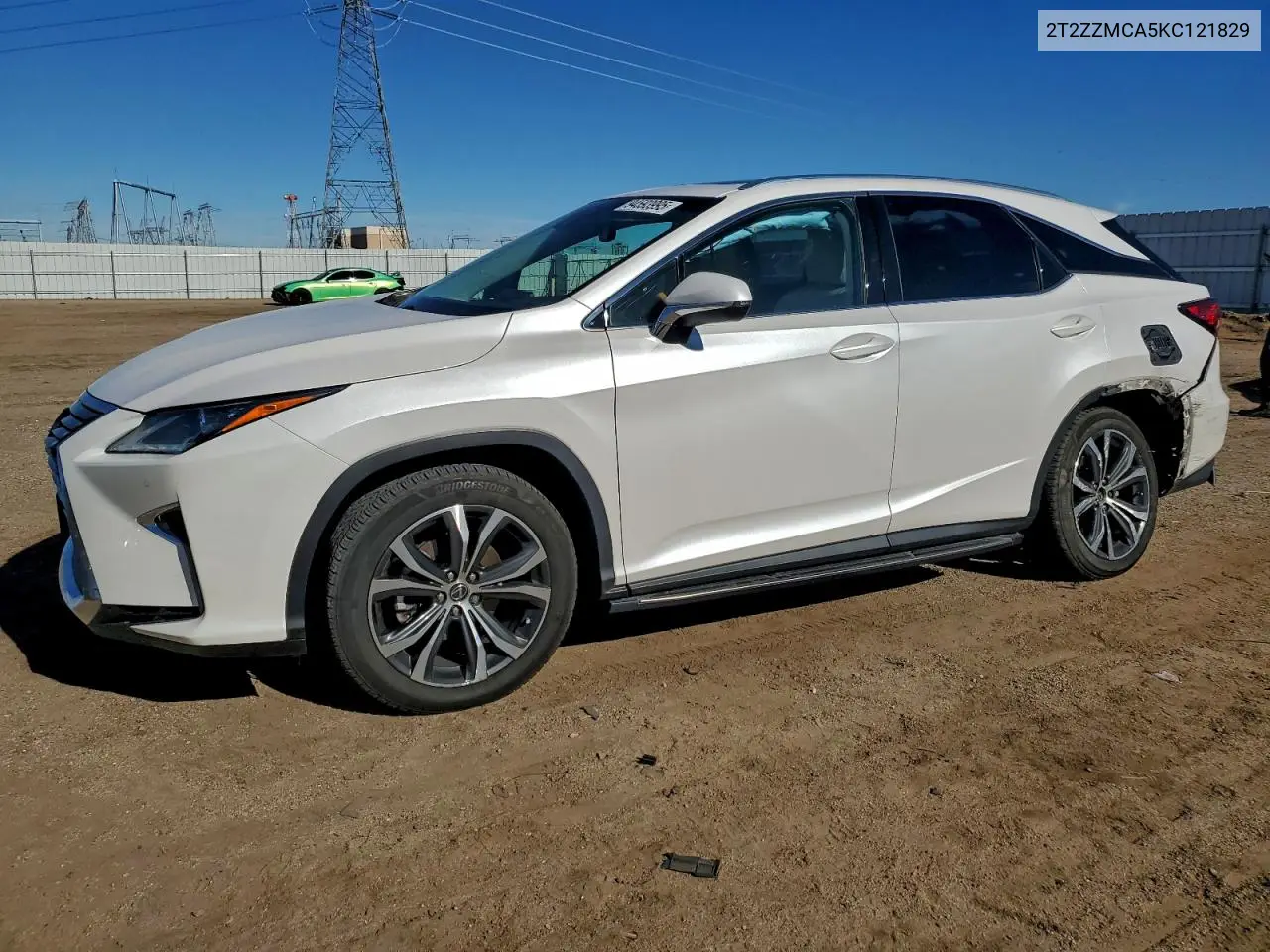 2T2ZZMCA5KC121829 2019 Lexus Rx 350 Base