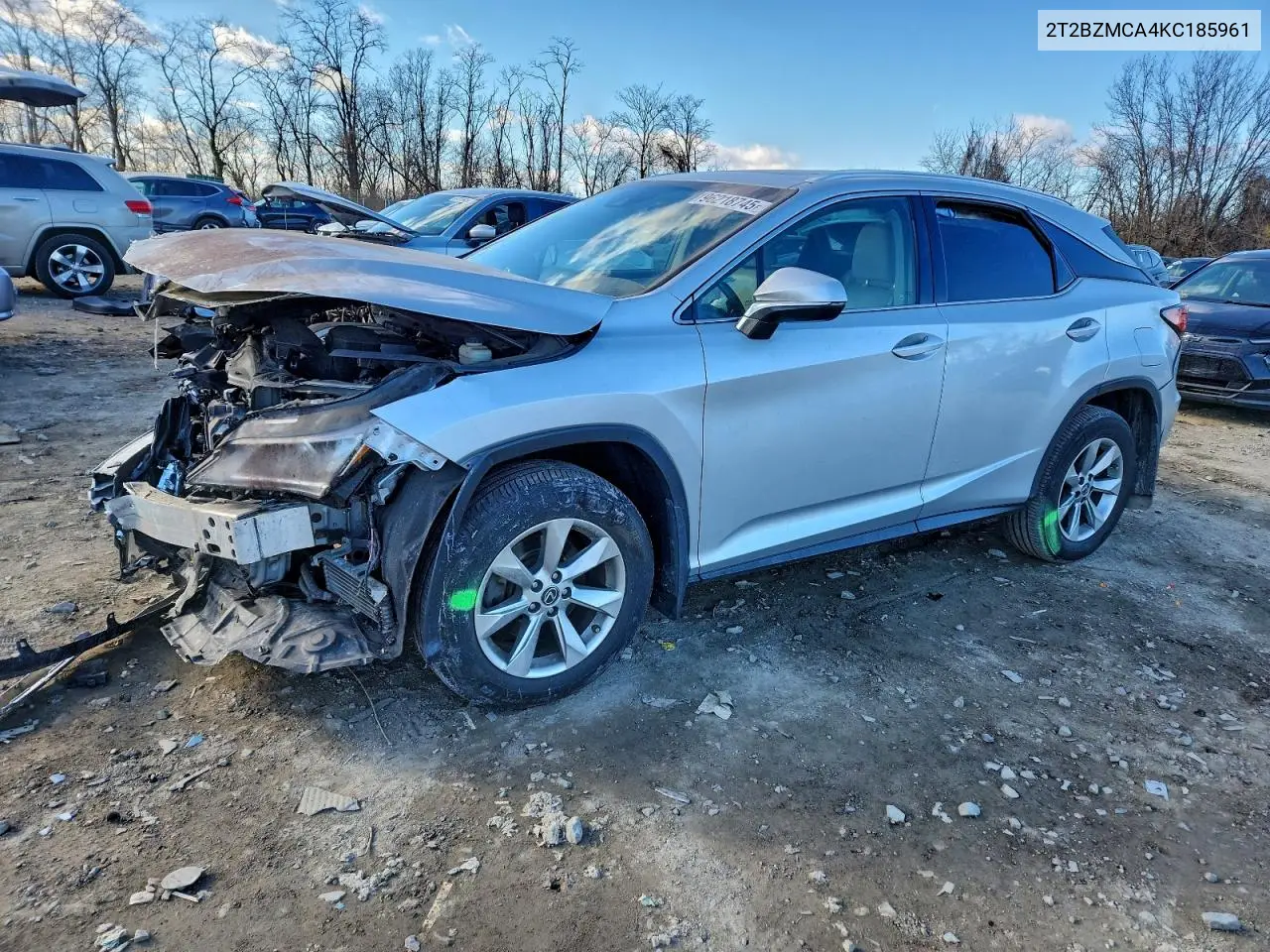 2T2BZMCA4KC185961 2019 Lexus Rx 350 Base