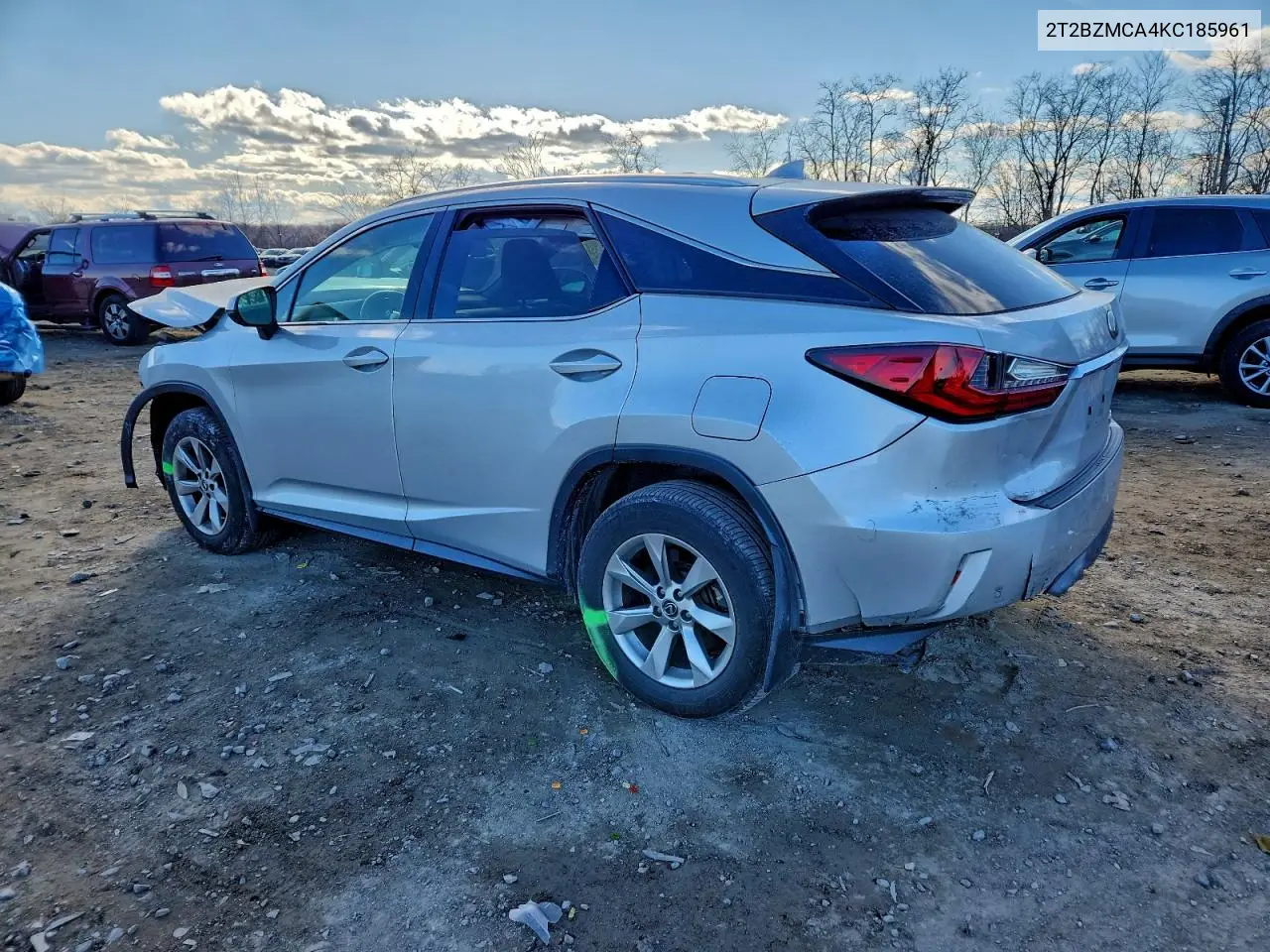 2T2BZMCA4KC185961 2019 Lexus Rx 350 Base