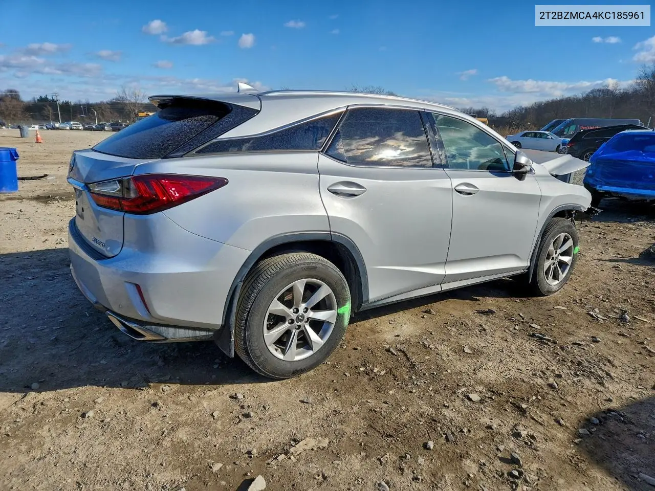 2T2BZMCA4KC185961 2019 Lexus Rx 350 Base
