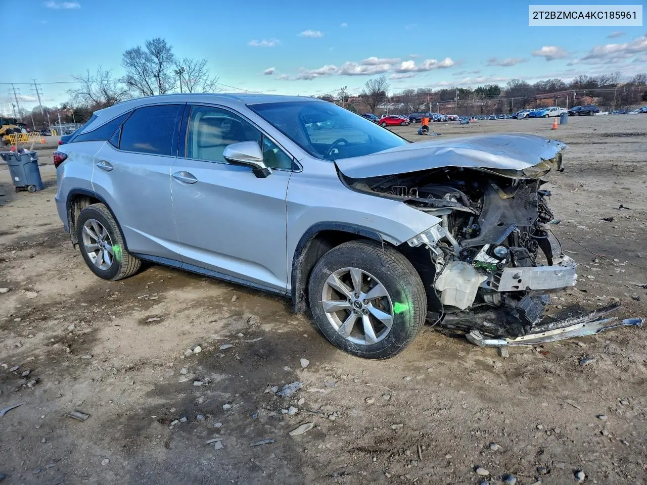 2T2BZMCA4KC185961 2019 Lexus Rx 350 Base