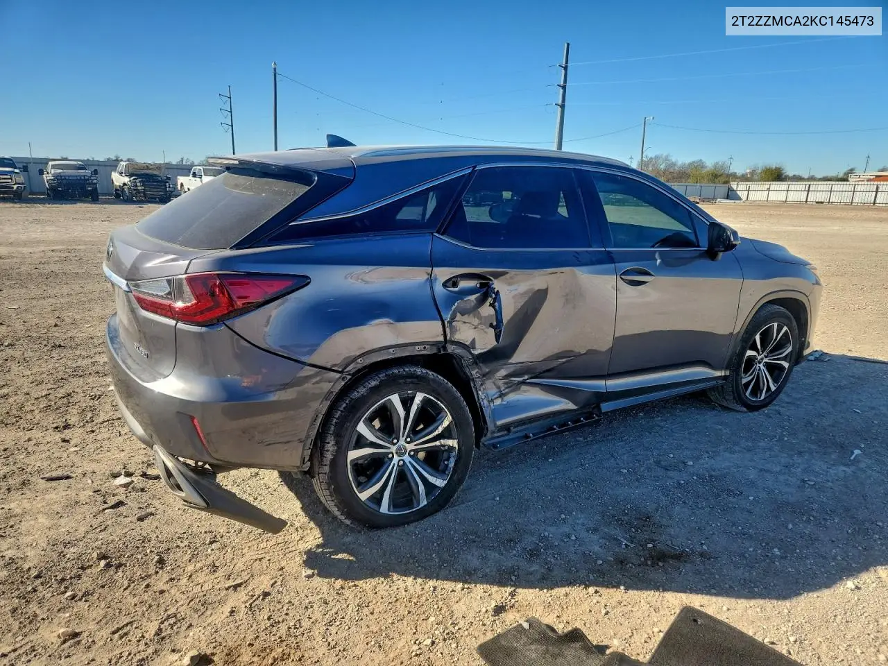 2T2ZZMCA2KC145473 2019 Lexus Rx 350 Base