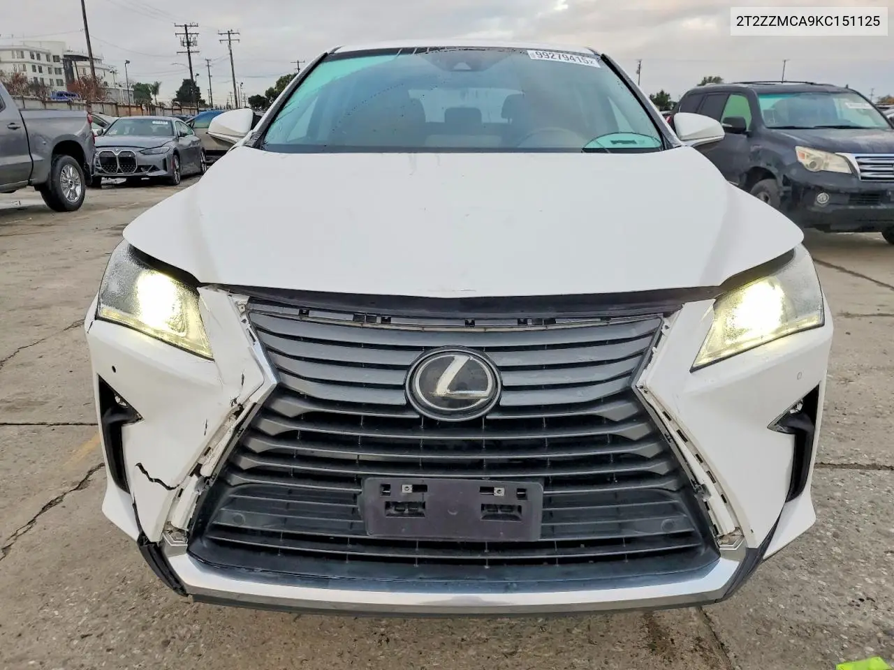 2T2ZZMCA9KC151125 2019 Lexus Rx 350 Base