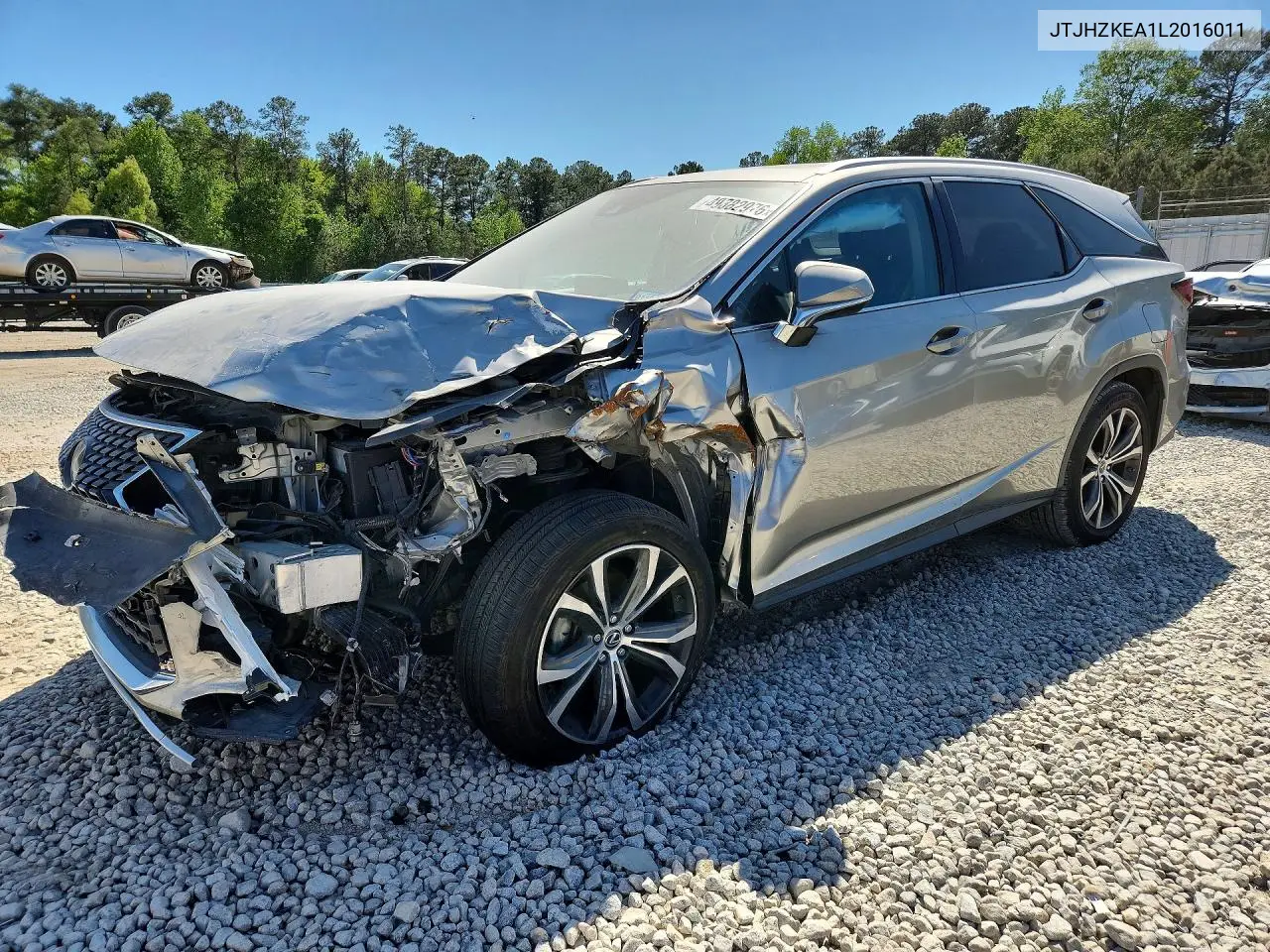 JTJHZKEA1L2016011 2020 Lexus Rx 350 L