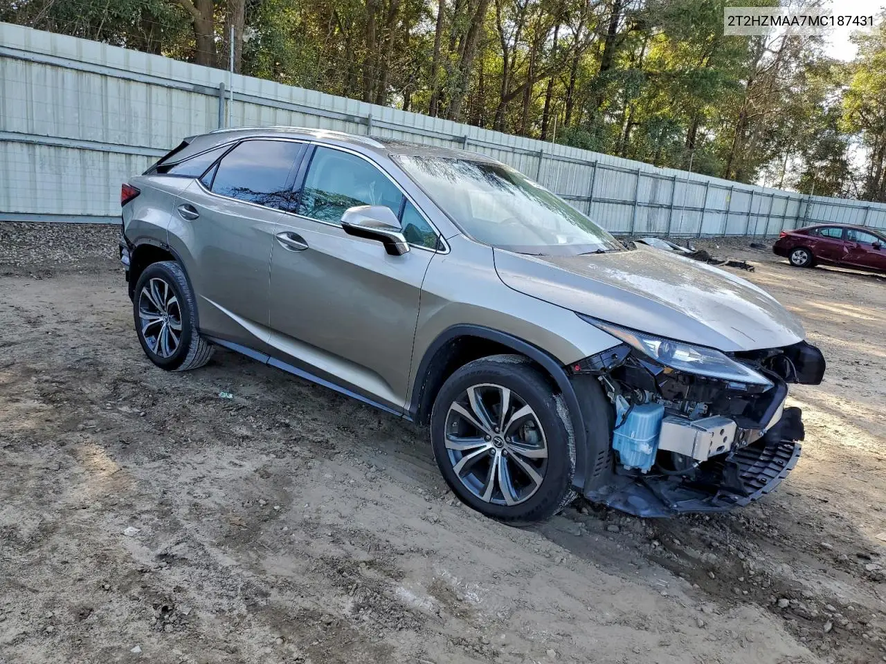 2T2HZMAA7MC187431 2021 Lexus Rx 350