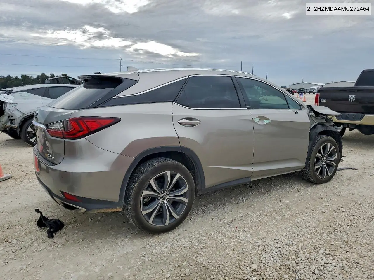 2T2HZMDA4MC272464 2021 Lexus Rx 350