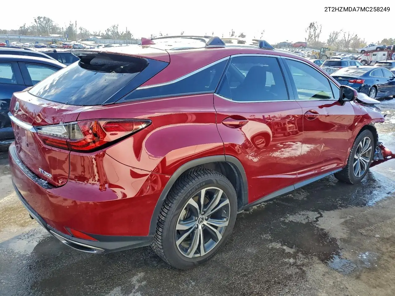 2T2HZMDA7MC258249 2021 Lexus Rx 350