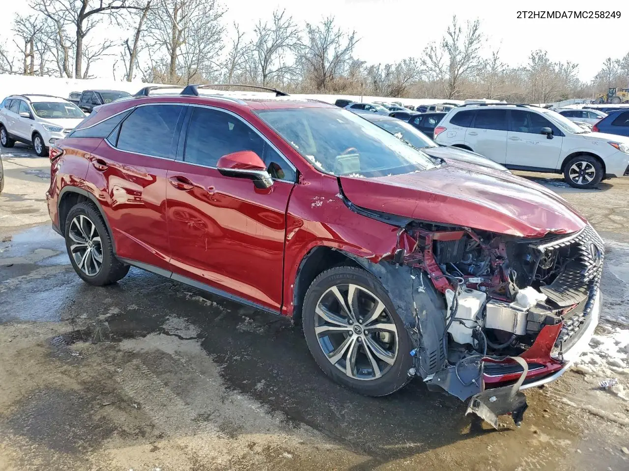 2T2HZMDA7MC258249 2021 Lexus Rx 350