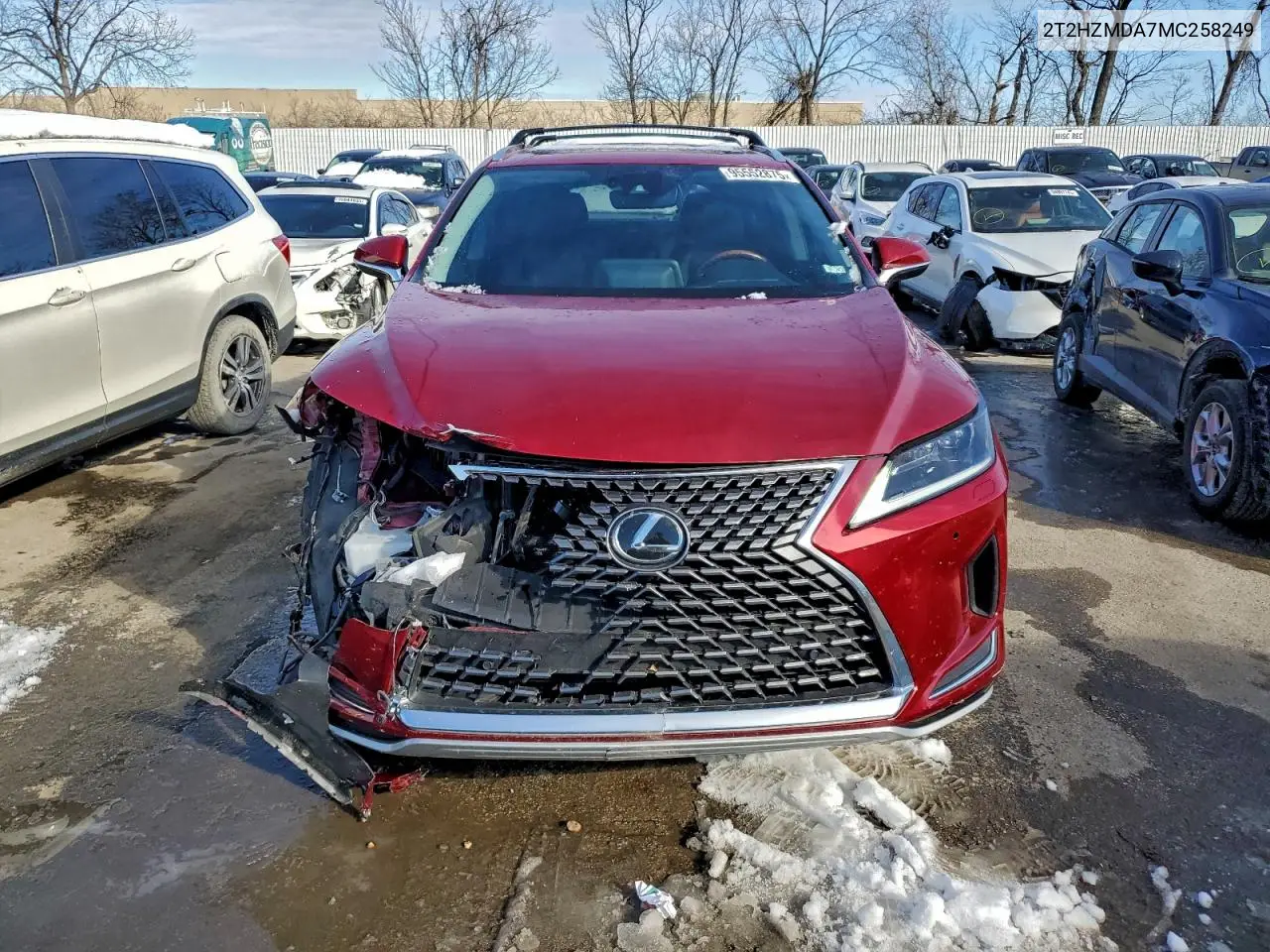 2T2HZMDA7MC258249 2021 Lexus Rx 350