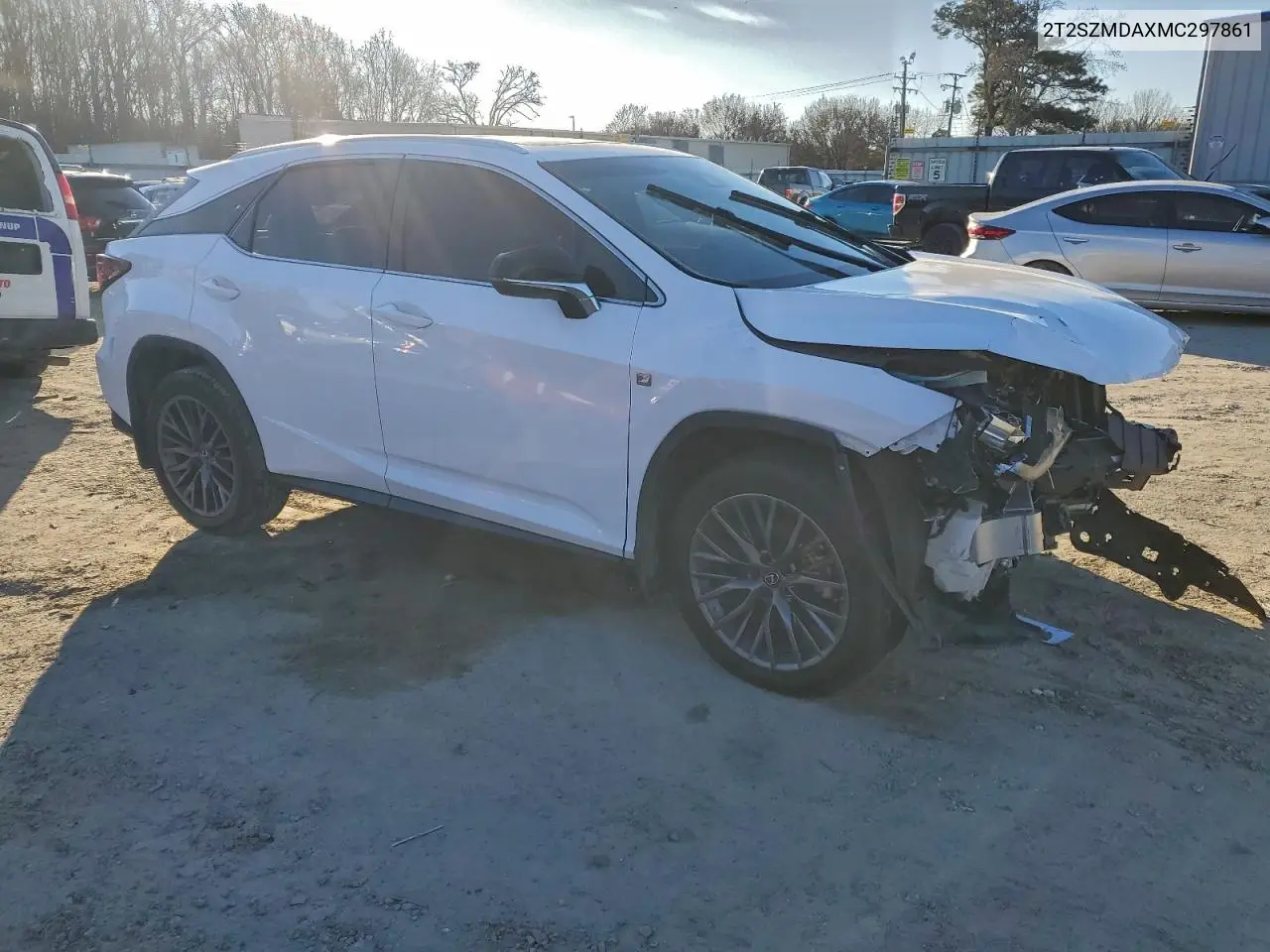 2T2SZMDAXMC297861 2021 Lexus Rx 350 F Sport