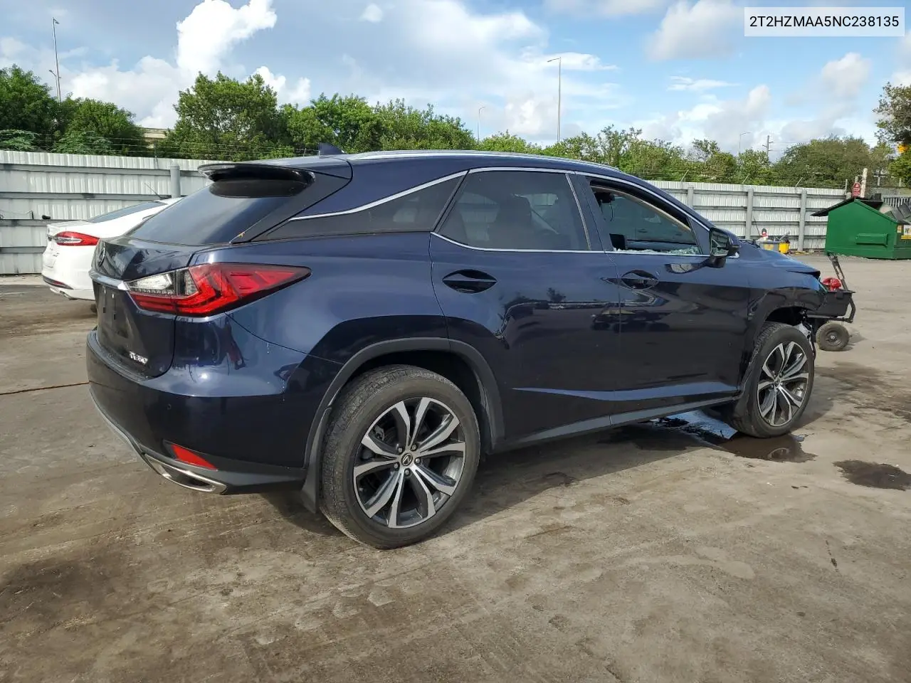 2T2HZMAA5NC238135 2022 Lexus Rx 350