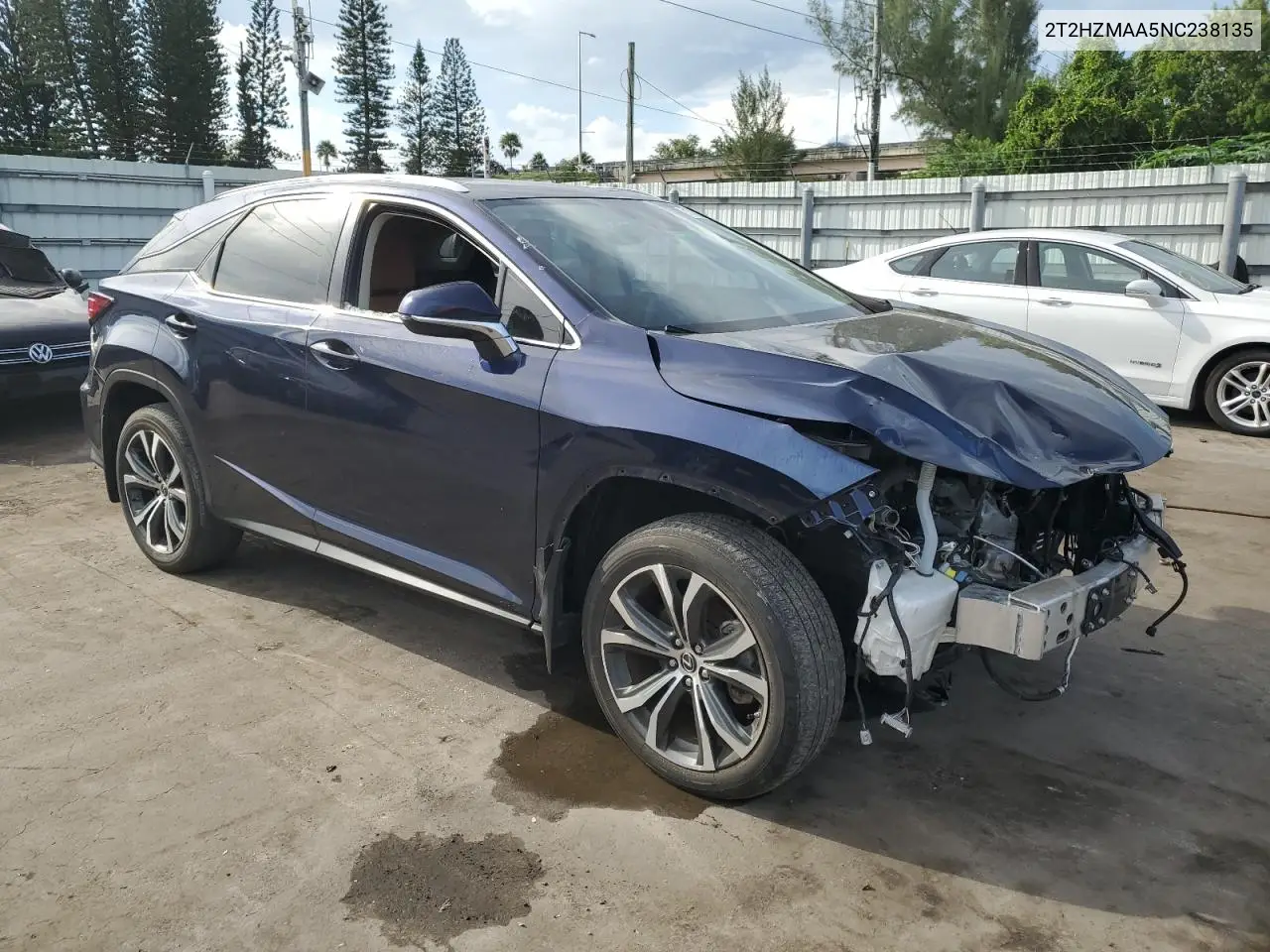 2T2HZMAA5NC238135 2022 Lexus Rx 350