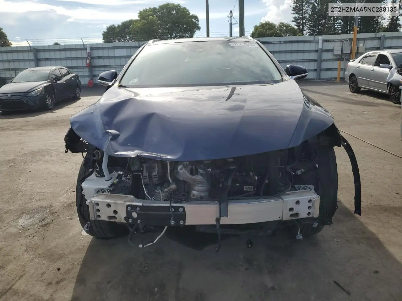 2T2HZMAA5NC238135 2022 Lexus Rx 350