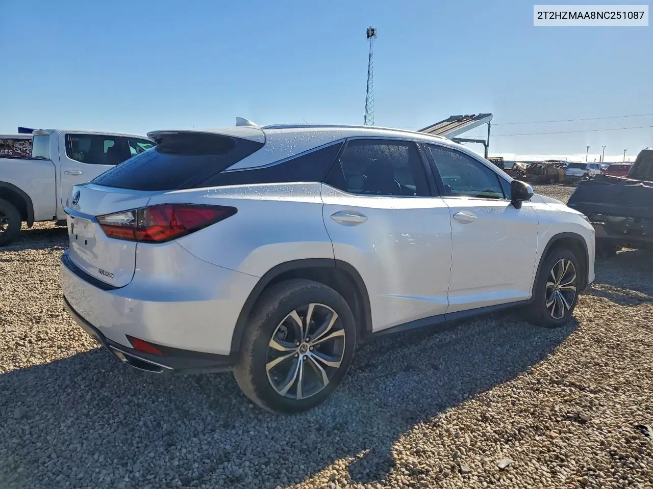 2T2HZMAA8NC251087 2022 Lexus Rx 350