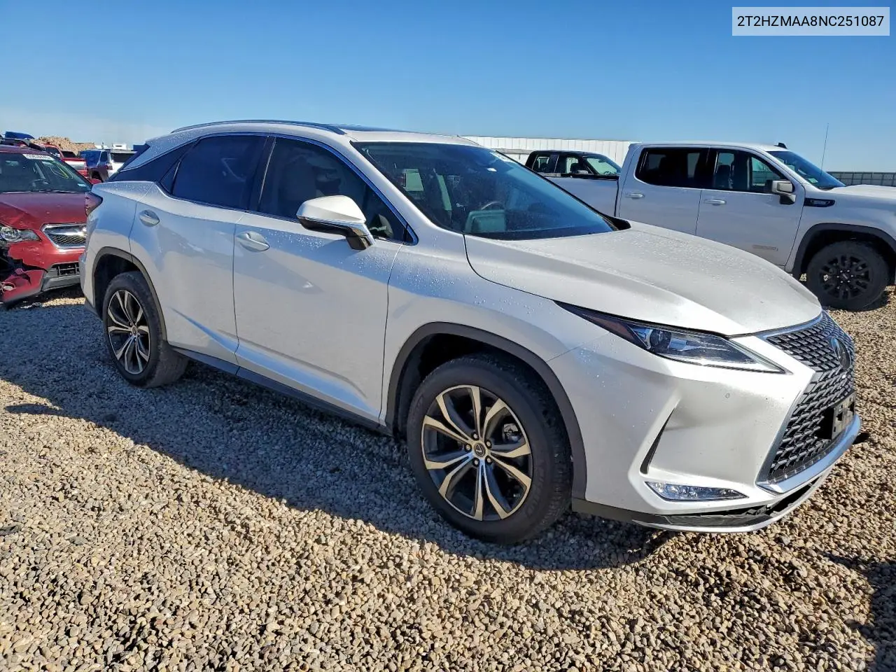 2T2HZMAA8NC251087 2022 Lexus Rx 350