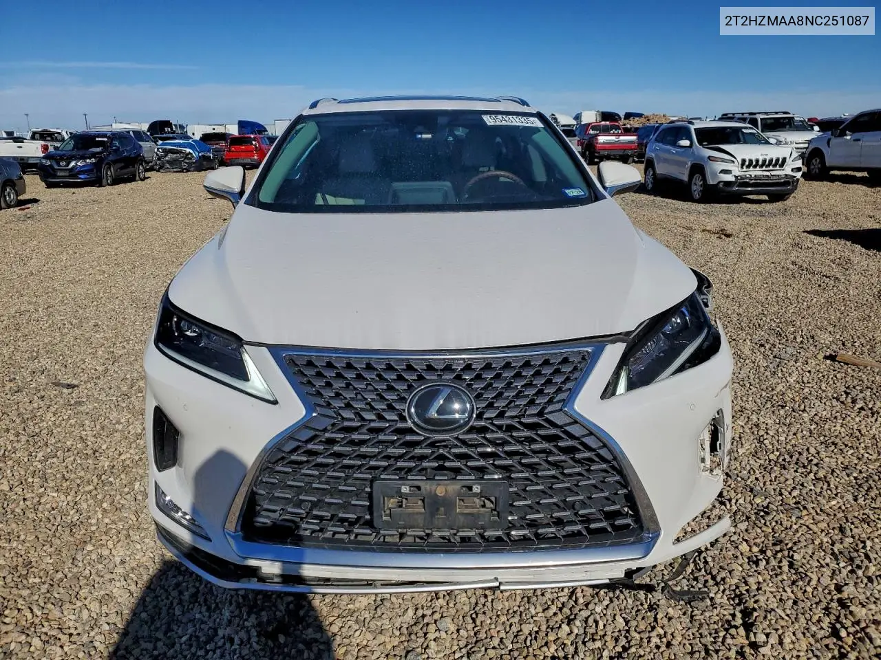 2T2HZMAA8NC251087 2022 Lexus Rx 350