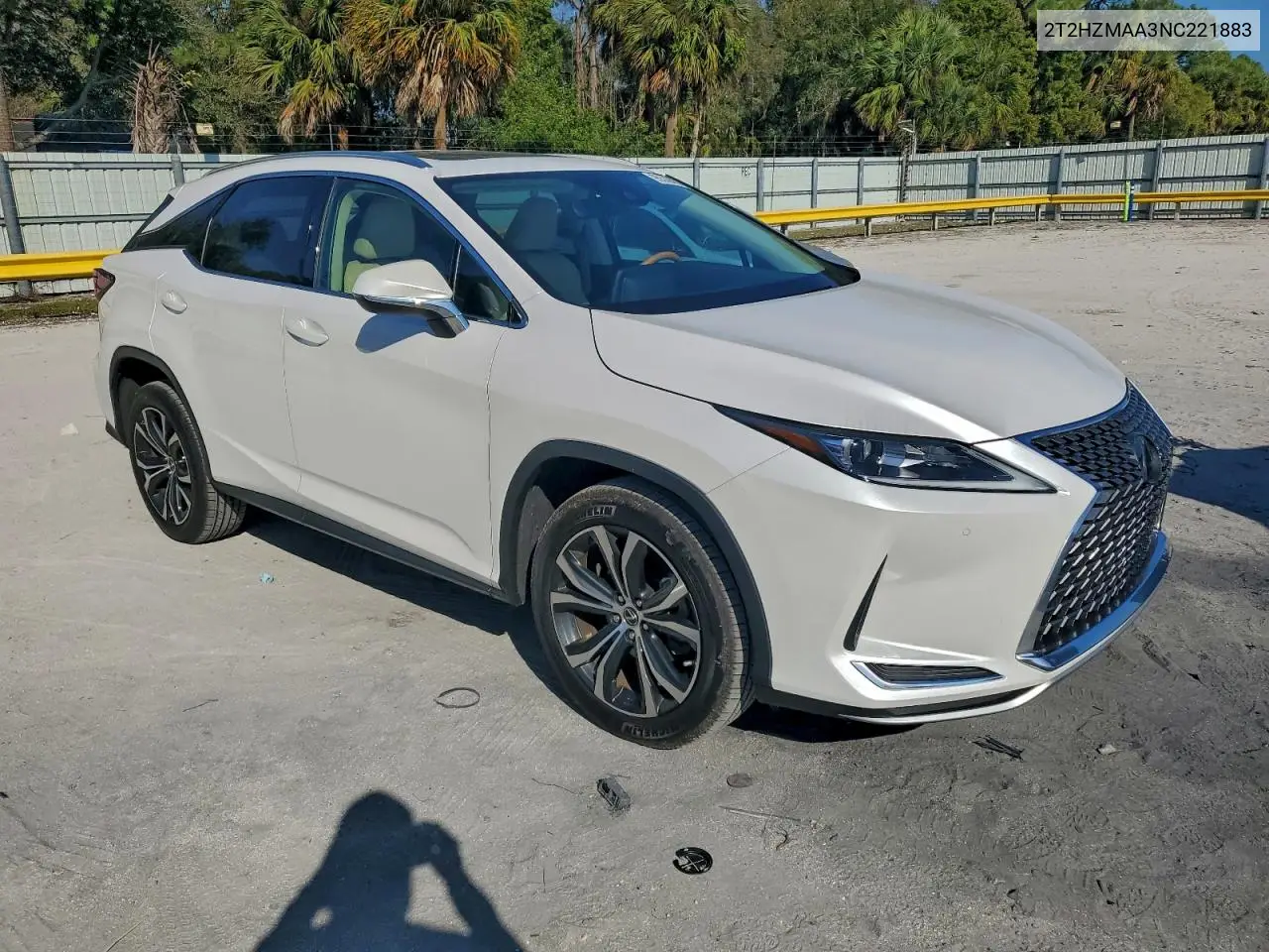 2T2HZMAA3NC221883 2022 Lexus Rx 350