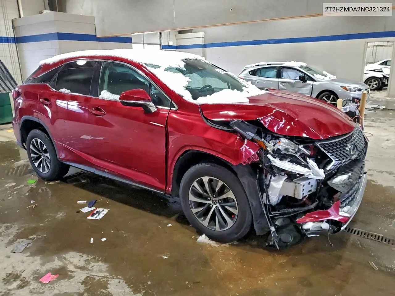 2T2HZMDA2NC321324 2022 Lexus Rx 350
