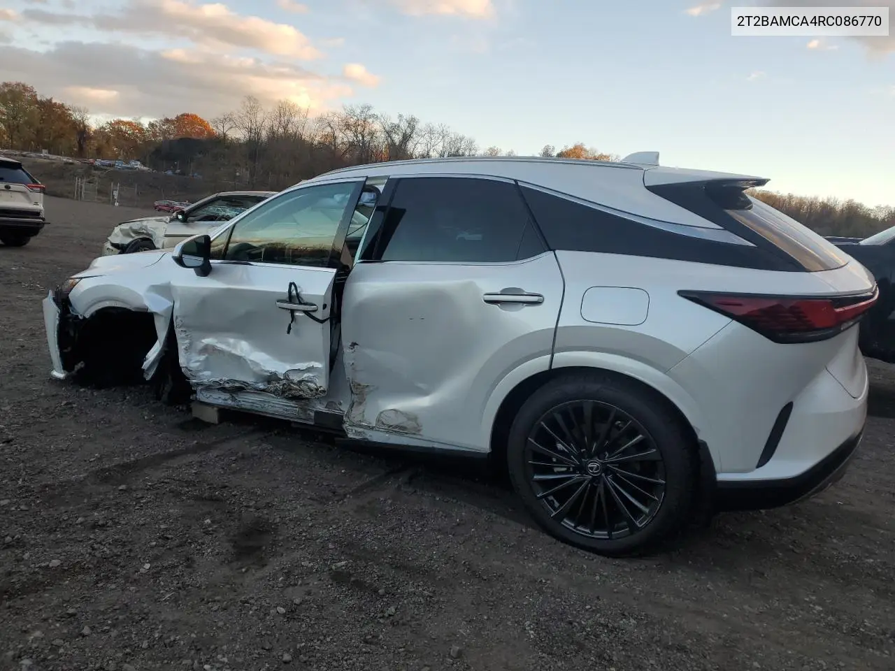 2T2BAMCA4RC086770 2024 Lexus Rx 350 Base