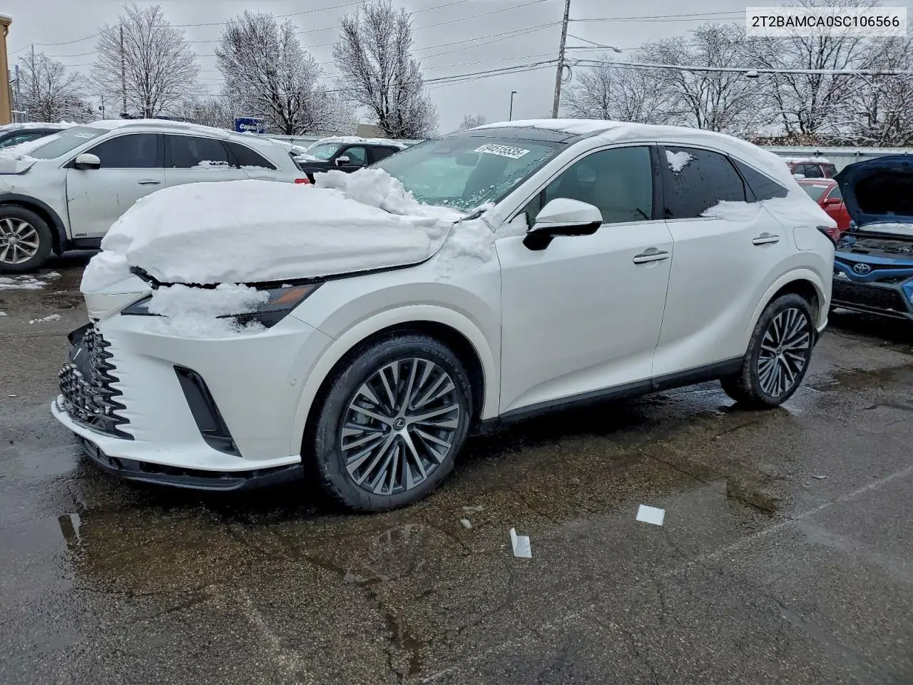 2T2BAMCA0SC106566 2025 Lexus Rx 350 Base