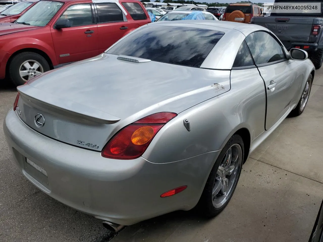 JTHFN48YX40055248 2004 Lexus Sc 430