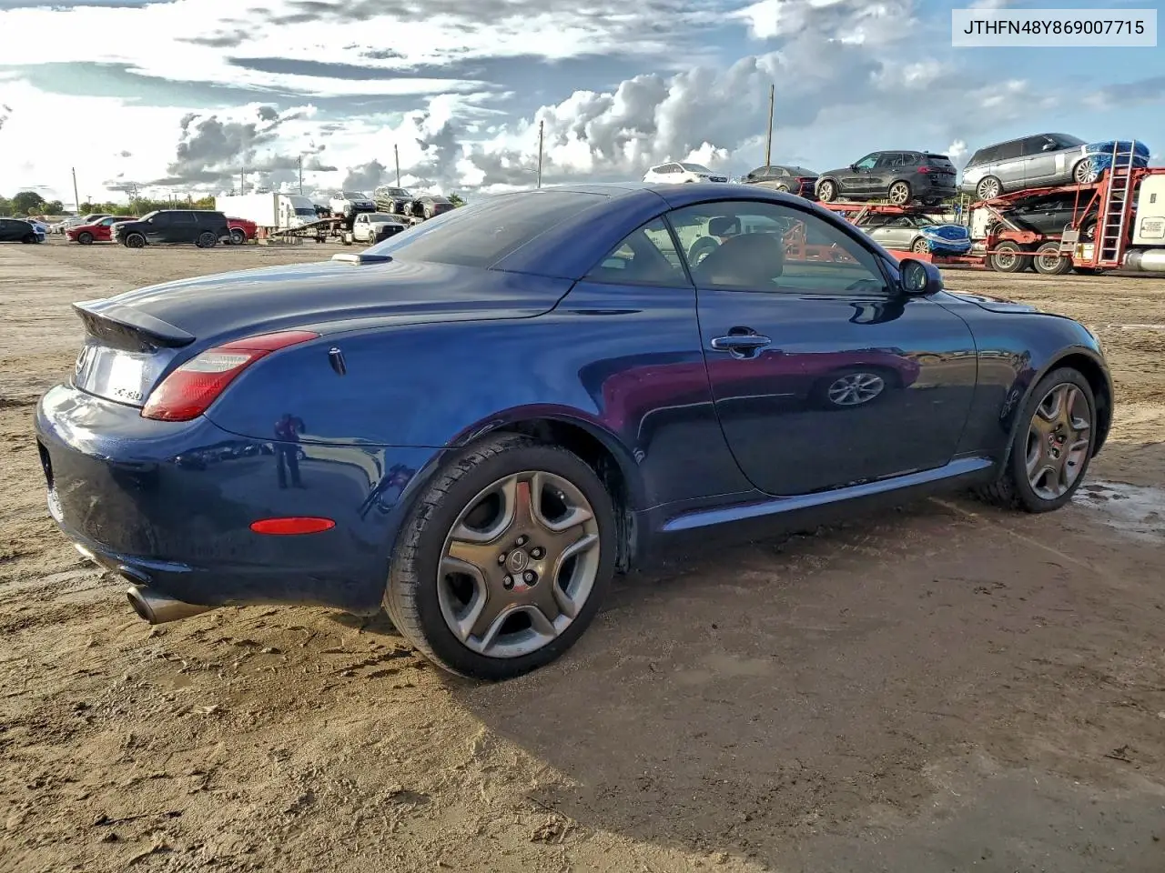 JTHFN48Y869007715 2006 Lexus Sc 430