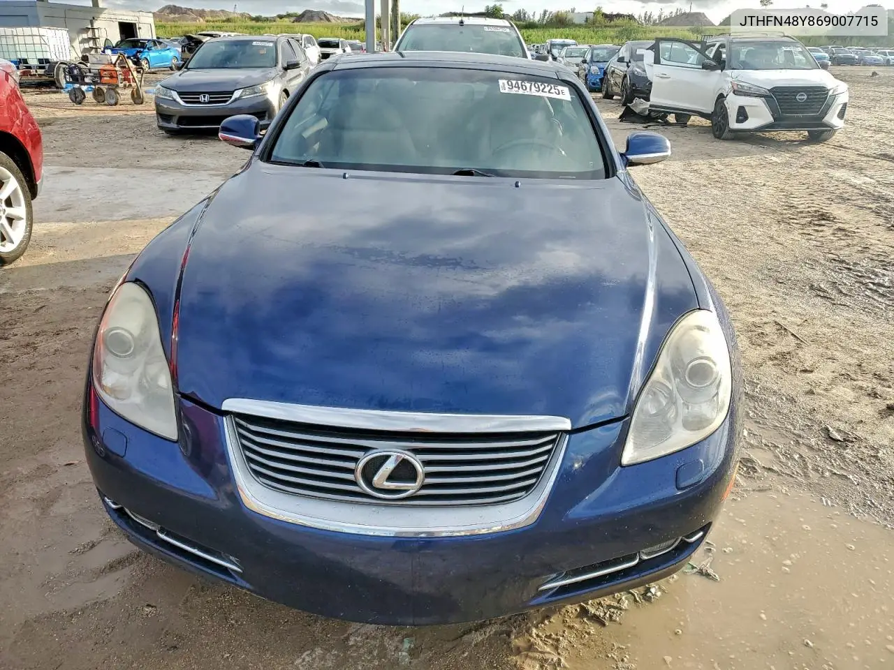JTHFN48Y869007715 2006 Lexus Sc 430