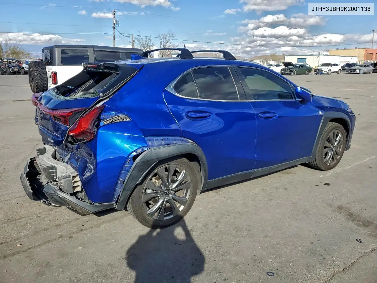 JTHY3JBH9K2001138 2019 Lexus Ux 200