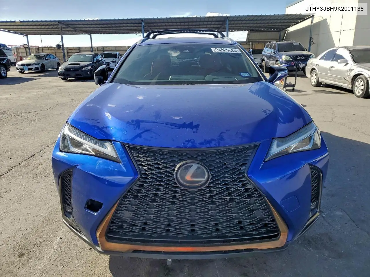 JTHY3JBH9K2001138 2019 Lexus Ux 200
