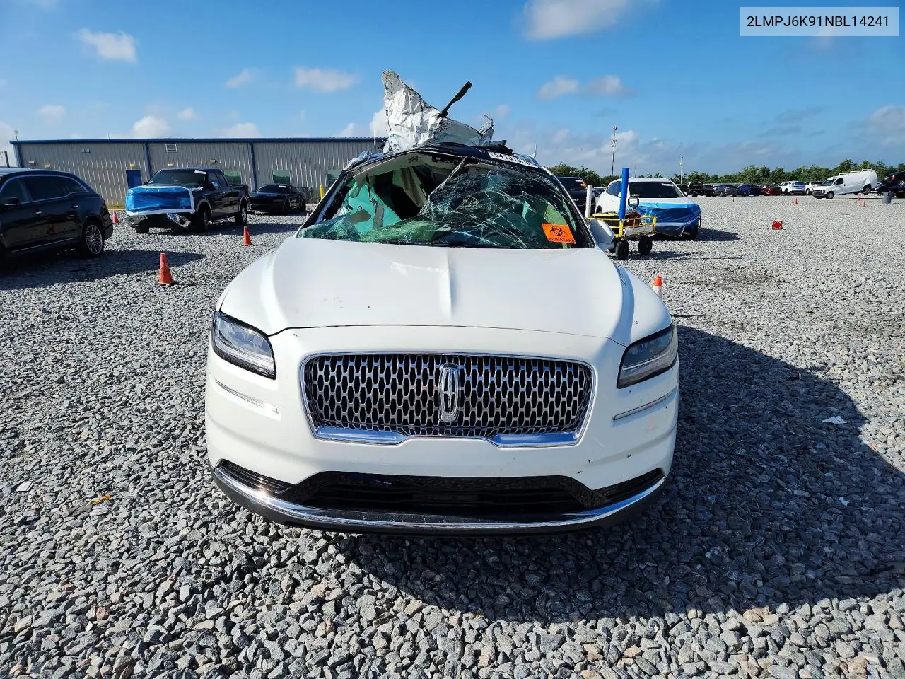2022 Lincoln Nautilus Reserve VIN: 2LMPJ6K91NBL14241 Lot: 54131936
