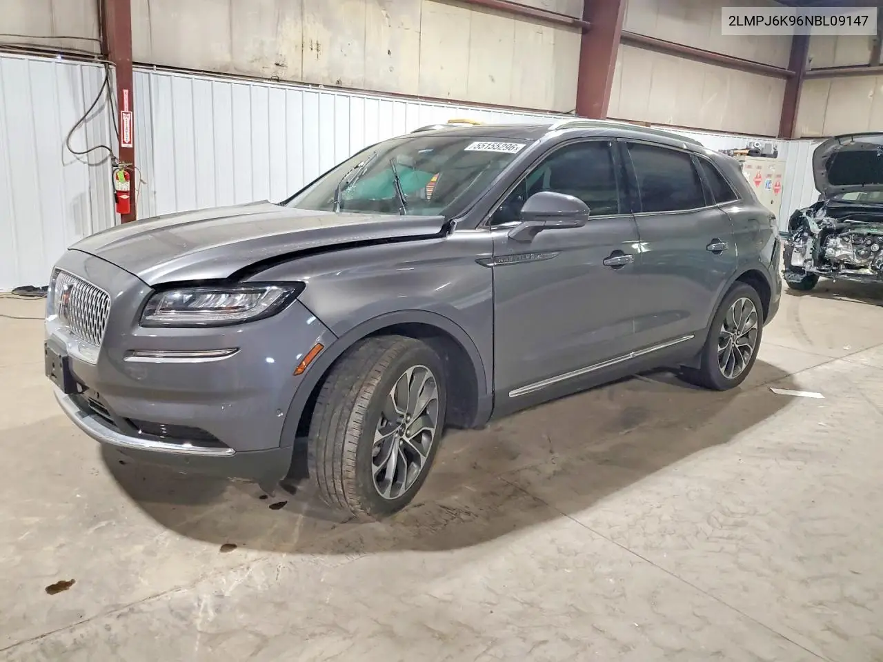 2022 Lincoln Nautilus Reserve VIN: 2LMPJ6K96NBL09147 Lot: 55155296