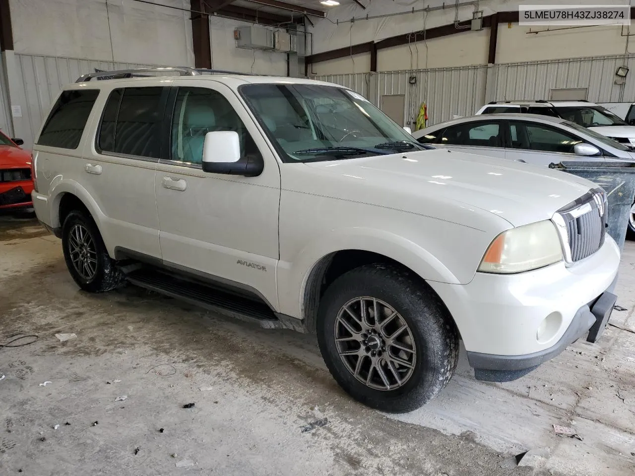 5LMEU78H43ZJ38274 2003 Lincoln Aviator