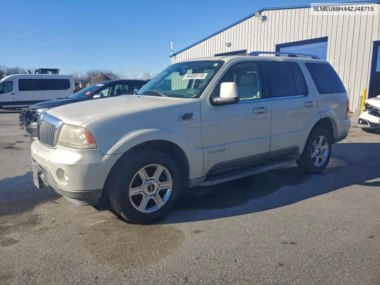 5LMEU88H44ZJ48715 2004 Lincoln Aviator