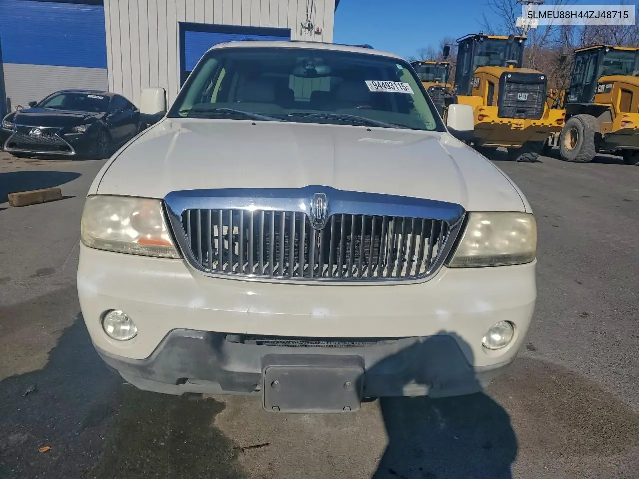 5LMEU88H44ZJ48715 2004 Lincoln Aviator