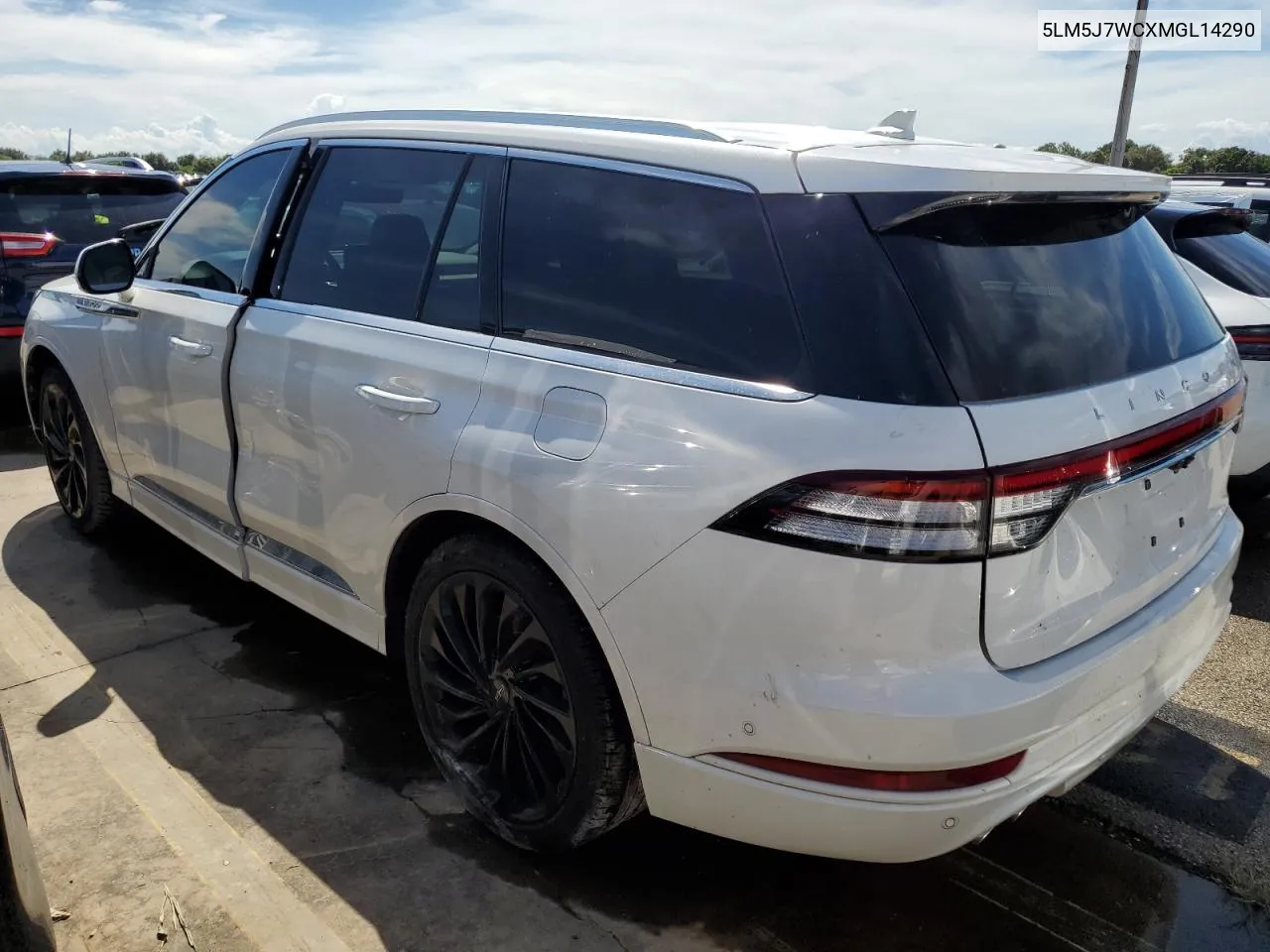 5LM5J7WCXMGL14290 2021 Lincoln Aviator Reserve