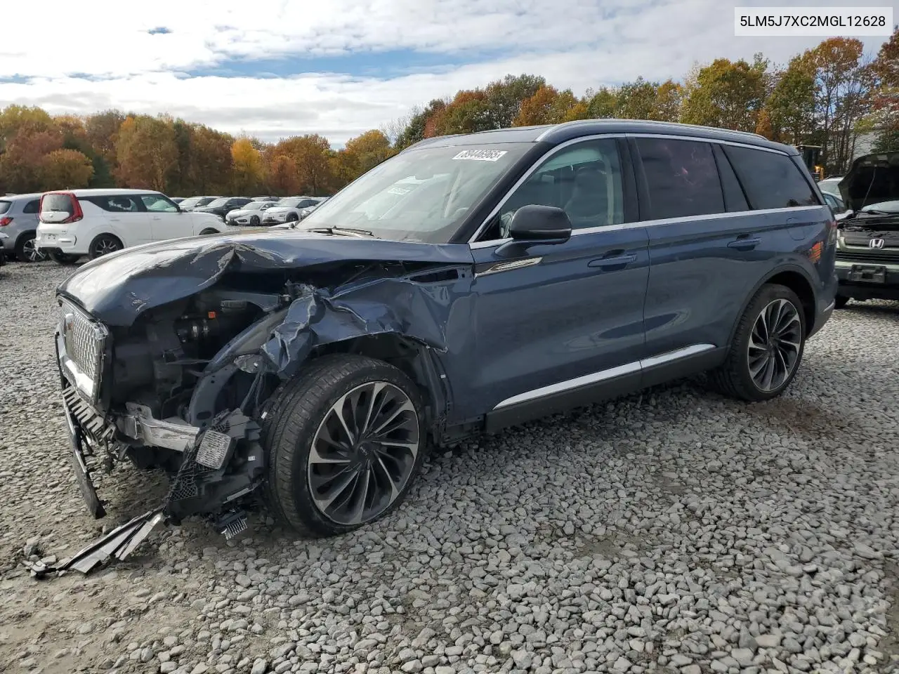 5LM5J7XC2MGL12628 2021 Lincoln Aviator Reserve