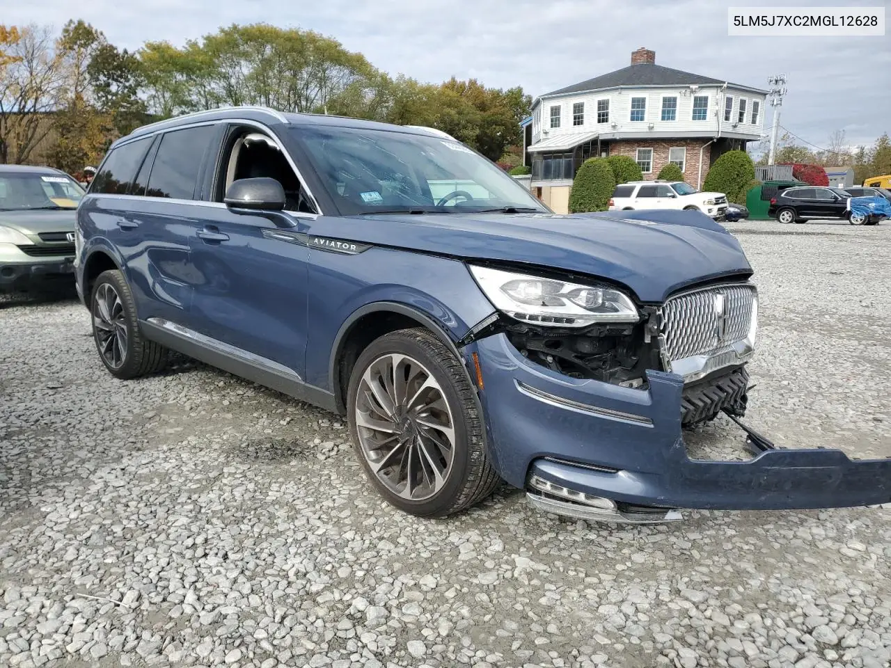 5LM5J7XC2MGL12628 2021 Lincoln Aviator Reserve