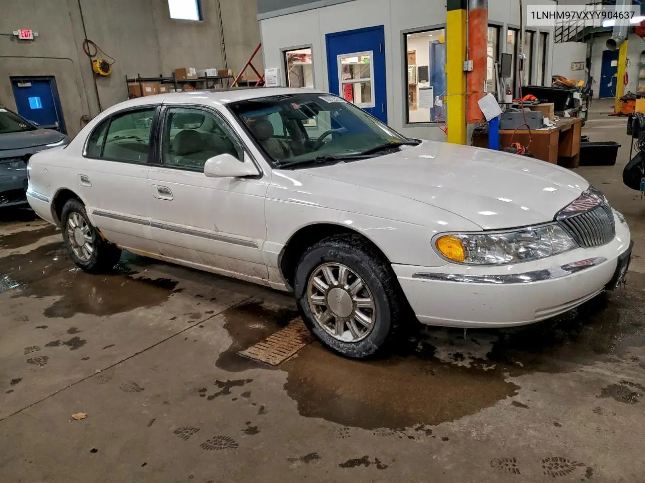 1LNHM97VXYY904637 2000 Lincoln Continental