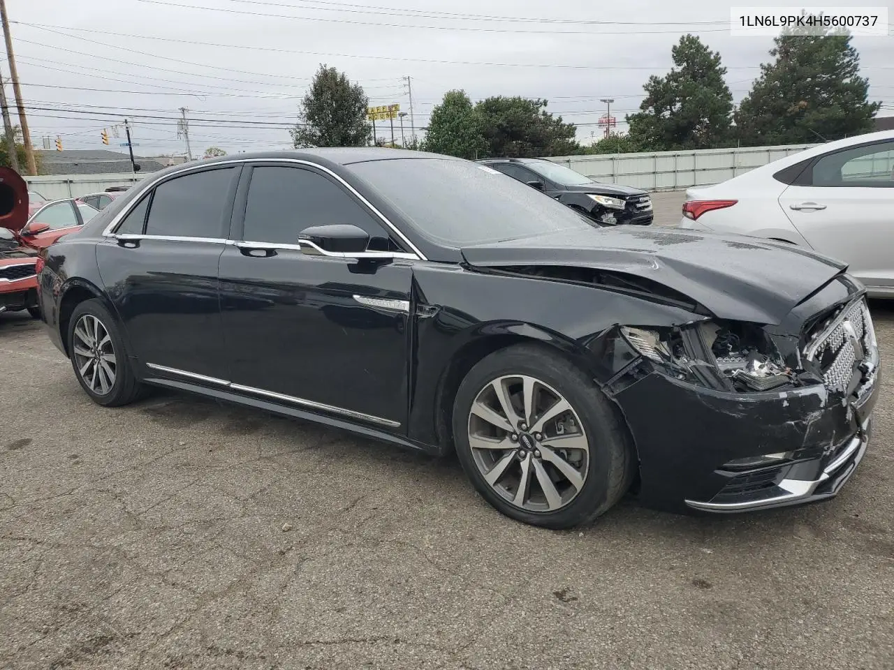 1LN6L9PK4H5600737 2017 Lincoln Continental Premiere