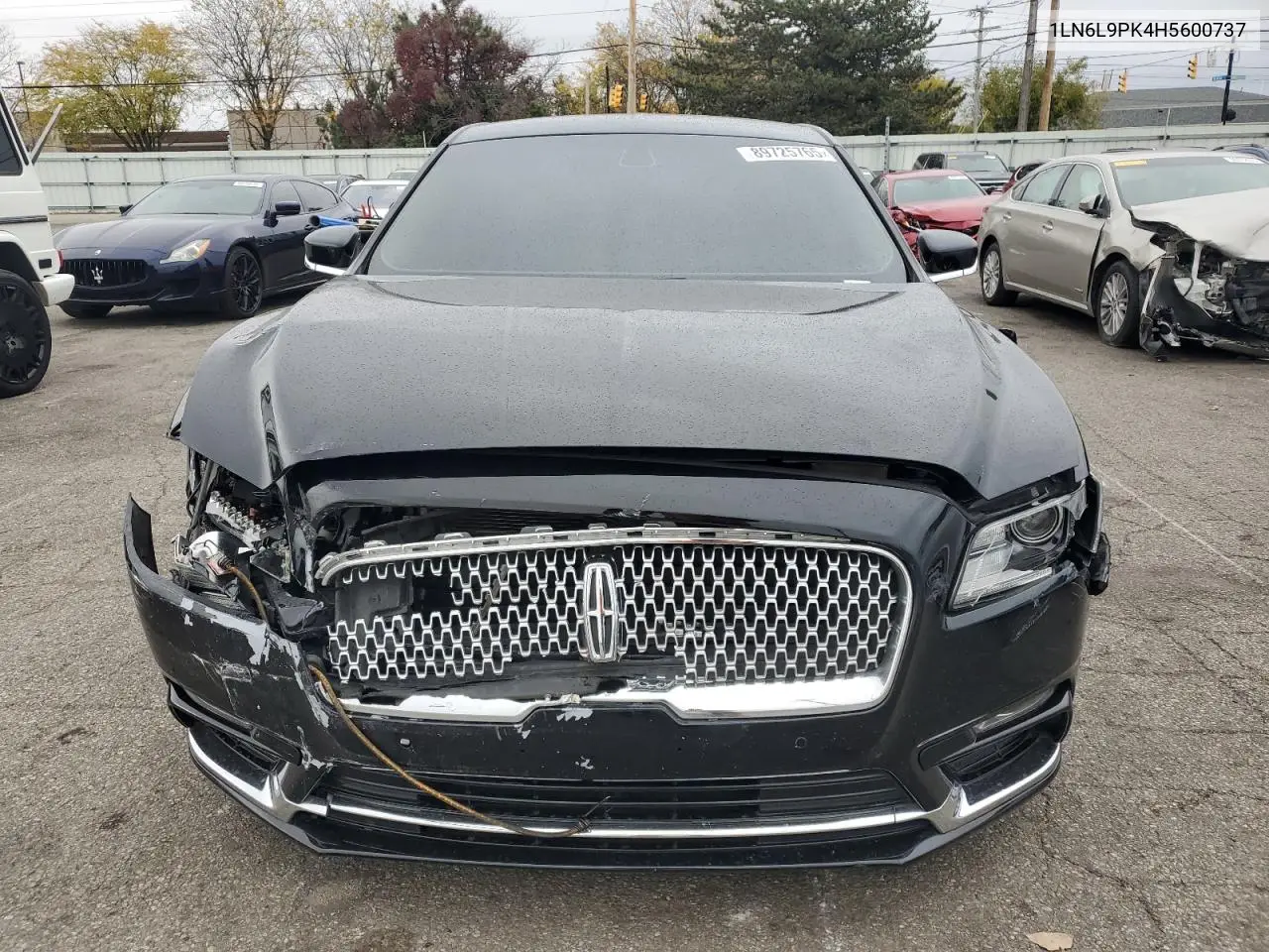 1LN6L9PK4H5600737 2017 Lincoln Continental Premiere