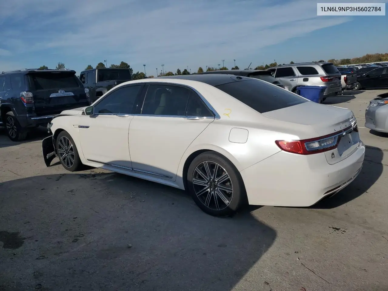 1LN6L9NP3H5602784 2017 Lincoln Continental Reserve