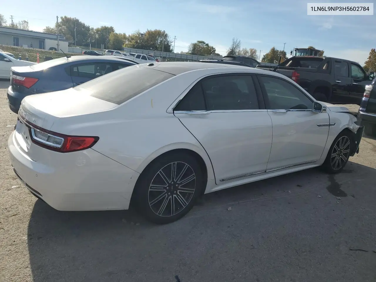 1LN6L9NP3H5602784 2017 Lincoln Continental Reserve