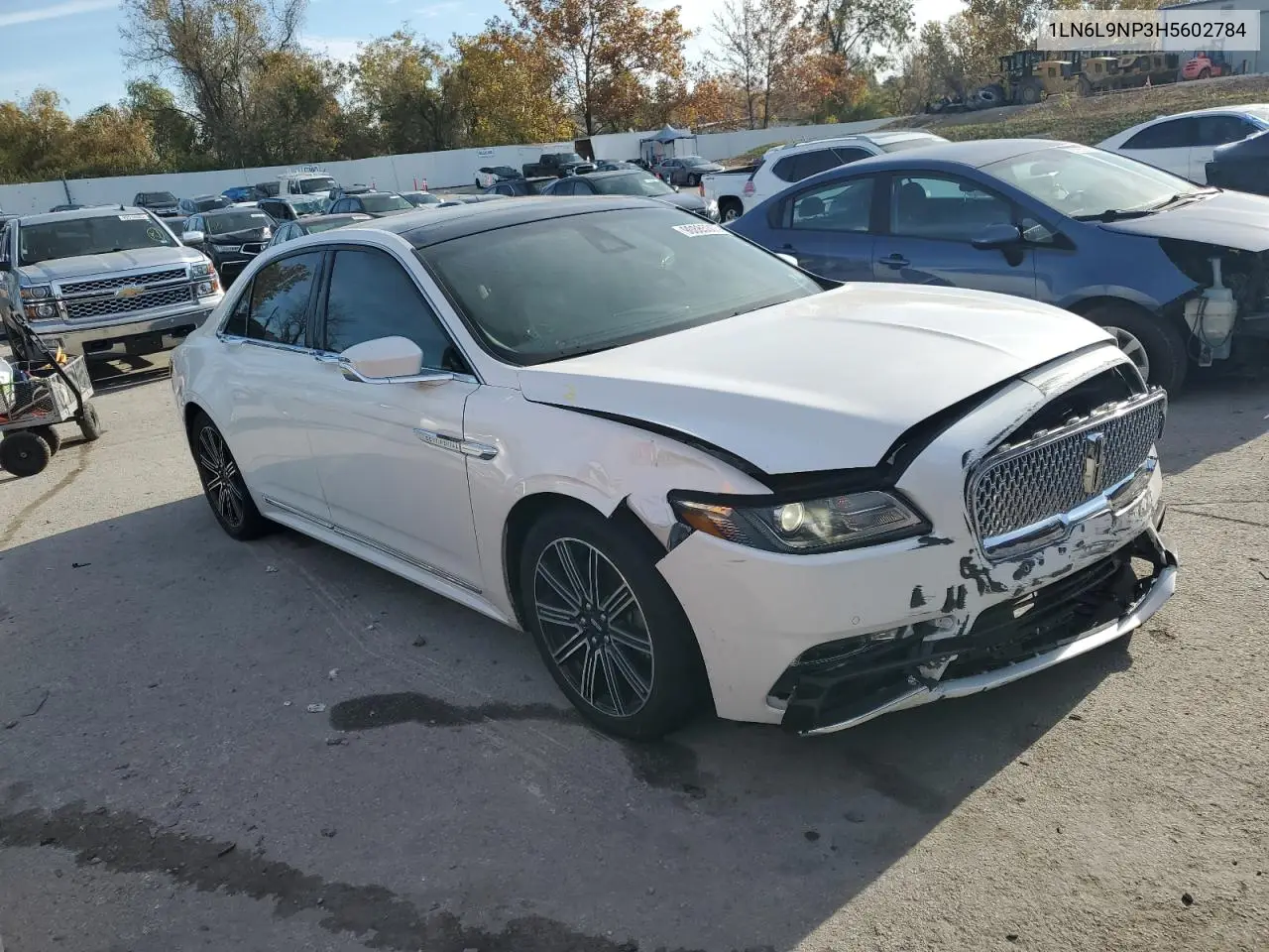 1LN6L9NP3H5602784 2017 Lincoln Continental Reserve