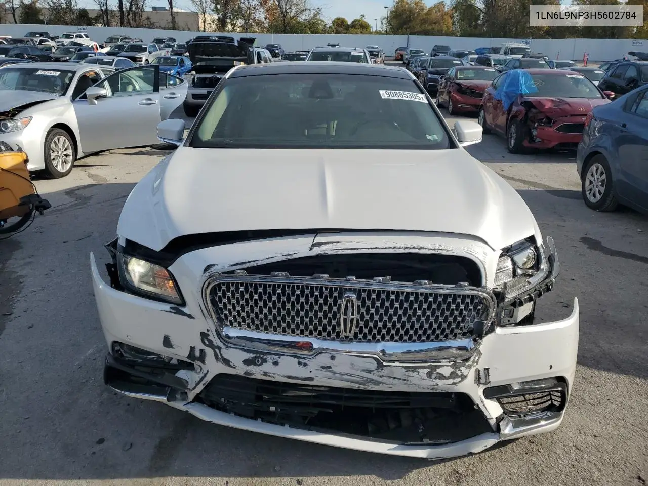 1LN6L9NP3H5602784 2017 Lincoln Continental Reserve