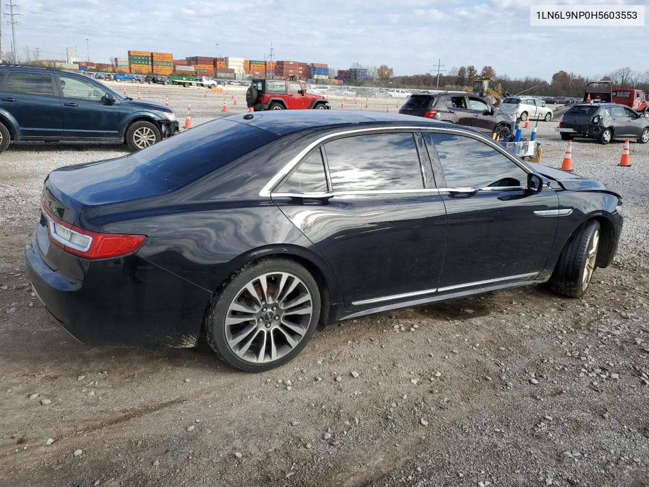 1LN6L9NP0H5603553 2017 Lincoln Continental Reserve