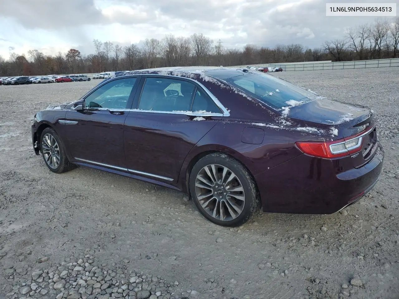 1LN6L9NP0H5634513 2017 Lincoln Continental Reserve